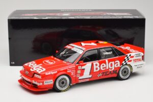Audi V8 Evolution #1 Team Dubois P-A. Thibaut Belgian Procar 1993 Minichamps 1:18 100931001 Kov – obrázok 8 z 8
