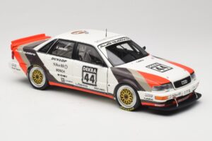 Audi V8 Quattro DTM #44 Team AZR F. Jelinski 1991 Minichamps 1:18 100911044 Kov – obrázok 7 z 8