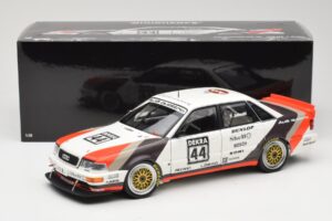 Audi V8 Quattro DTM #44 Team AZR F. Jelinski 1991 Minichamps 1:18 100911044 Kov – obrázok 8 z 8