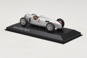 Auto Union Typ B #1 Strieborný Minichamps 1:43 5031300313 Kov – obrázok 3 z 5