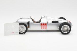 Auto Union Type C #111 H. Stuck Schauinsland Hillclimb Germany 1937 CMC 1:18 M-162 Kov – obrázok 3 z 6