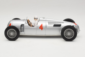 Auto Union Typ C #4 A. Varzi 2nd Place Monaco GP 1936 Minichamps 1:18 155361004 Kov – obrázok 3 z 6