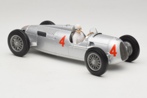 Auto Union Typ C #4 A. Varzi 2nd Place Monaco GP 1936 Minichamps 1:18 155361004 Kov – obrázok 4 z 6