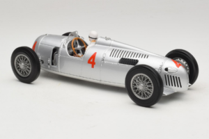 Auto Union Typ C #4 A. Varzi 2nd Place Monaco GP 1936 Minichamps 1:18 155361004 Kov – obrázok 5 z 6