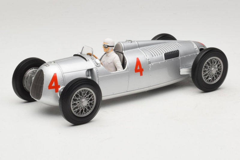 Auto Union Typ C #4 A. Varzi 2nd Place Monaco GP 1936 Minichamps 1:18 155361004 Kov