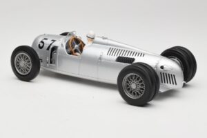 Auto Union Type C #57 H. Stuck Winner Shelsley Walsh Hill Climb 1936 Minichamps 1:18 155361057 Kov – obrázok 5 z 6