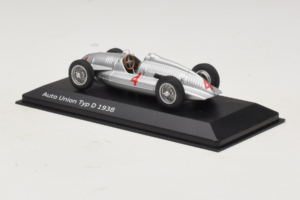 Auto Union Typ D #4 Strieborný Minichamps 1:43 5030900703 Kov – obrázok 3 z 4