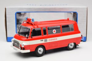 Barkas B 1000 Hasiči & Sanitka MCG 1:18 MCG18010 Kov – obrázok 6 z 6