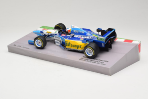 Benetton B195 Renault #1 M. Schumacher European GP Winner F1 World Champion 1995 Minichamps 1:18 513953201 Kov – obrázok 5 z 7