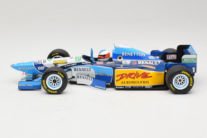 Benetton B195 Renault #1 M. Schumacher Benetton Formula French Grand Prix Winner 1995 Minichamps 1:18 100950001 Kov – obrázok 3 z 7