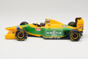 Benetton Ford B193B #5 R. Patrese 3rd Place British GP 1993 Minichamps 1:18 110930906 Kov – obrázok 3 z 6