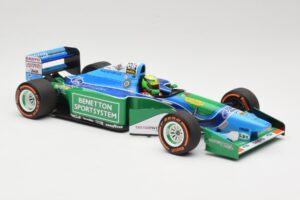 Benetton Ford B194 #5 M. Schumacher Demonstration Run Belgian GP 2017 Minichamps 1:18 510941705 Kov – obrázok 4 z 6