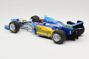 Benetton Renault B195 #1 M. Schumacher Winner German GP 1995 Minichamps 1:18 510952701 Kov – obrázok 5 z 6