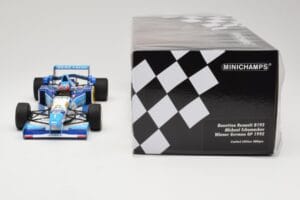 Benetton Renault B195 #1 M. Schumacher Winner German GP 1995 Minichamps 1:18 510952701 Kov – obrázok 6 z 6