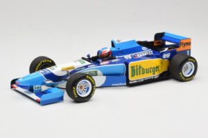 Benetton Renault B195 #1 M. Schumacher Winner Monaco GP 1995 Minichamps 1:18 510952301 Kov