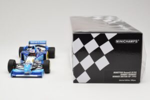 Benetton Renault B195 #2 J. Herbert Winner British GP 1995 Minichamps 1:18 110950802 Kov – obrázok 6 z 6