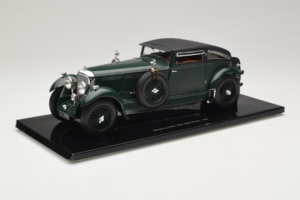 Bentley 6.5 Litre Gurney Nutting Saloon Blue Train Special Zelený Minichamps 1:18 100139520 Kov