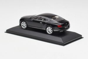 Bentley Continental GT Beluga Čierny Minichamps 1:43 436139980 Kov – obrázok 3 z 4