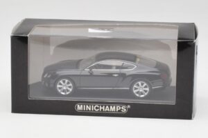 Bentley Continental GT Beluga Čierny Minichamps 1:43 436139980 Kov – obrázok 4 z 4