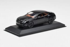 Bentley Continental GT Čierny S Čiernymi Ráfikmi Minichamps 1:43 BENTLEY002 Kov – obrázok 2 z 4