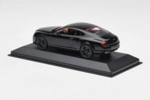 Bentley Continental GT Čierny S Čiernymi Ráfikmi Minichamps 1:43 BENTLEY002 Kov – obrázok 3 z 4