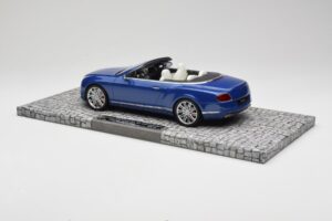 Bentley Continental GT Speed Kabriolet Modrý Minichamps 1:18 107139331 Kov – obrázok 5 z 6