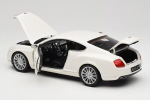 Bentley Continental GT Biely Minichamps 1:18 100139621 Kov – obrázok 5 z 8