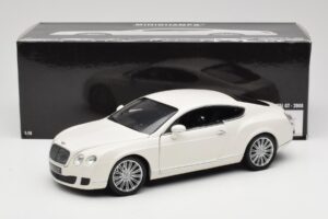 Bentley Continental GT Biely Minichamps 1:18 100139621 Kov – obrázok 8 z 8