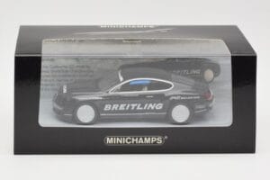 Bentley Continental GT World Record Car on Ice Čierny Minichamps 1:43 436139026-O Kov – obrázok 4 z 4