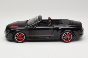 Bentley Continental Supersports ISR Kabriolet Čierny S Červenými Diskami Bburago 1:18 18-11035 Kov – obrázok 4 z 8