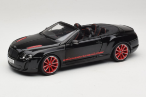 Bentley Continental Supersports ISR Kabriolet Čierny S Červenými Diskami Bburago 1:18 18-11035 Kov