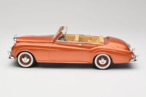 Bentley Type S2 Mulliner Kabriolet Tudor Oranžový Metalíza Solido 1:18 8007 Kov – obrázok 4 z 8