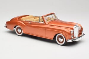 Bentley Type S2 Mulliner Kabriolet Tudor Oranžový Metalíza Solido 1:18 8007 Kov – obrázok 6 z 8