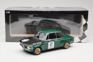 BMW 1600-2 BMW Alpina #47 P. Meyer Internationales ADAC Eifelrennen Nurburgring 1971 Minichamps 1:18 155712647 Kov – obrázok 6 z 6