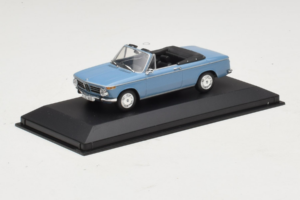 BMW 1600 Kabriolet Modrý Minichamps 1:43 80420396188 Kov – obrázok 2 z 4