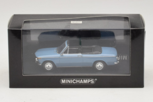 BMW 1600 Kabriolet Modrý Minichamps 1:43 80420396188 Kov – obrázok 4 z 4