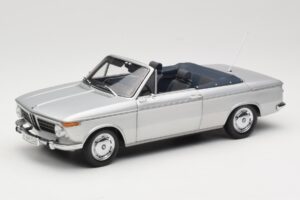 BMW 1600 Kabriolet Strieborný Minichamps 1:18 80430145819 Kov