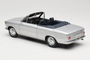 BMW 1600 Kabriolet Strieborný Minichamps 1:18 80430145819 Kov – obrázok 7 z 8