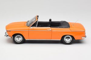 BMW 1600 Kabriolet Oranžový Minichamps 1:18 100021030-O Kov – obrázok 4 z 8