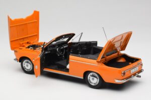 BMW 1600 Kabriolet Oranžový Minichamps 1:18 100021030-O Kov – obrázok 5 z 8