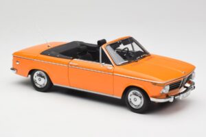 BMW 1600 Kabriolet Oranžový Minichamps 1:18 100021030-O Kov – obrázok 6 z 8