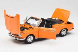 BMW 1600 E10 Kabriolet Oranžový Minichamps 1:18 100021030 Kov – obrázok 2 z 8