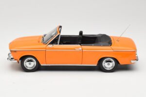 BMW 1600 E10 Kabriolet Oranžový Minichamps 1:18 100021030 Kov – obrázok 4 z 8