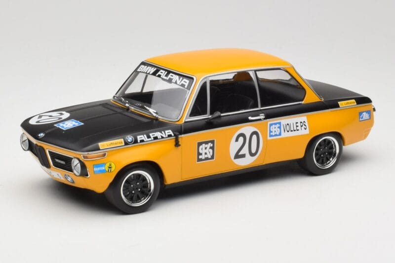 BMW 1600 E10 #20 Alpina H. Marko Class Winner Austria Trophy Salzburg ETCC 1970 Minichamps 1:18 155702620 Kov