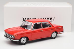 BMW 1800 Ti Karmínový Červený Minichamps 1:18 107024001 Kov – obrázok 6 z 6