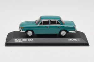 BMW 1800 TI/SA Tmavo Zelený Minichamps 1:43 403025103 Kov