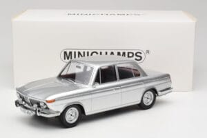 BMW 1800 Ti Strieborný Minichamps 1:18 107024000 Živica – obrázok 6 z 6