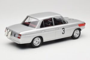 BMW 1800 TiSA #3 D. Glemser / J. Ickx 24 Hours of Spa 1965 Minichamps 1:18 155652903 Kov – obrázok 2 z 6