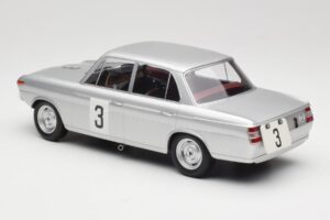 BMW 1800 TiSA #3 D. Glemser / J. Ickx 24 Hours of Spa 1965 Minichamps 1:18 155652903 Kov – obrázok 5 z 6