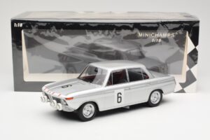BMW 1800 TiSA #6 J. Munaron / K. Eppelein 24 Hours of Spa 1965 Minichamps 1:18 155652906 Kov – obrázok 6 z 6